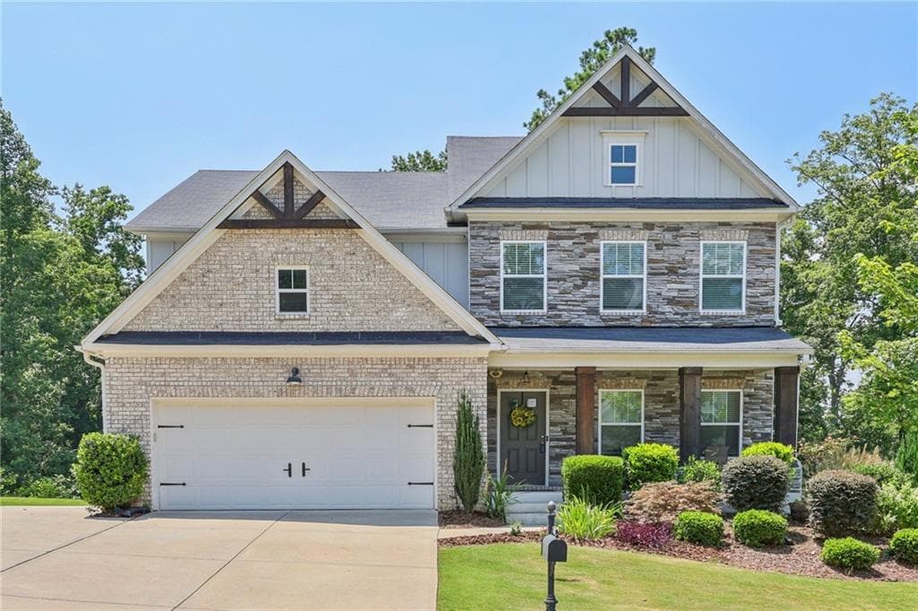 5 bedroom, 5 bathroom, 4,207 sq ft single family residence sold at 6370 Boulder Ridge, Cumming, GA 30028
