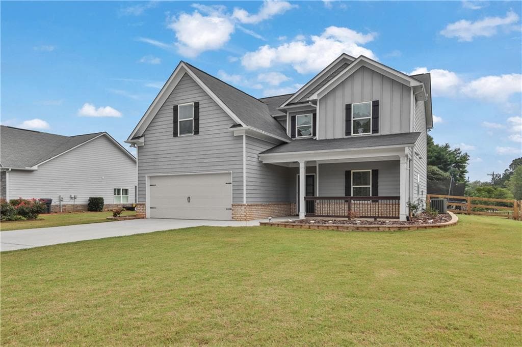 5 bedroom, 4 bathroom, 2,601 sq ft single family residence sold at 5387 Ponderosa Farm Road, Gainesville, GA 30507