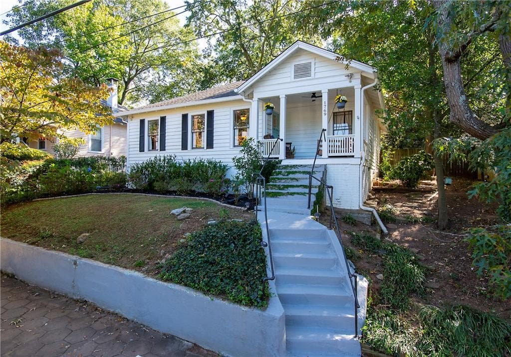 2 bedroom, 2 bathroom, 1,359 sq ft single family residence sold at 1769 Delaware Avenue, Atlanta, GA 30307