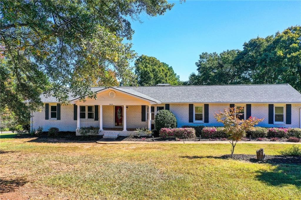 3 bedroom, 3 bathroom, 3,214 sq ft single family residence sold at 3415 Trickum Road, Woodstock, GA 30188