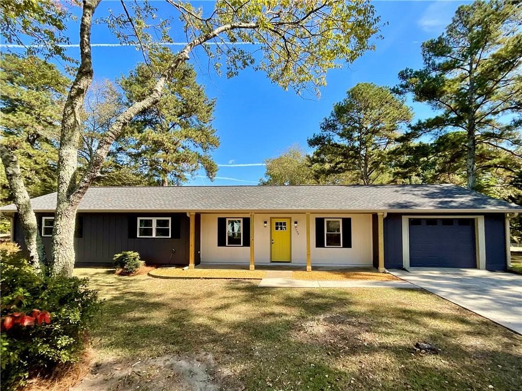 3 bedroom, 2 bathroom, 1,242 sq ft single family residence sold at 1799 Harmony Road, Powder Springs, GA 30127