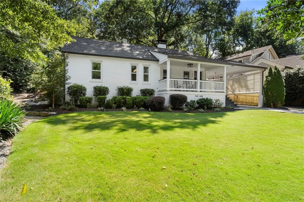 3 bedroom, 2 bathroom, 1,378 sq ft single family residence sold at 1651 Geary Drive, Atlanta, GA 30309