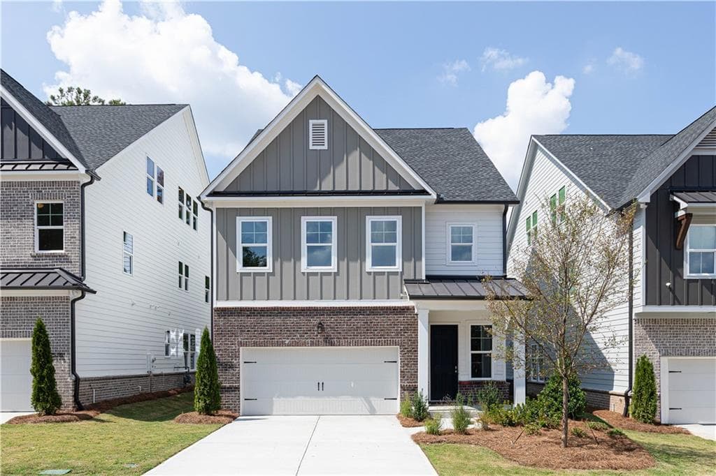 4 bedroom, 4 bathroom, 3,372 sq ft single family residence sold at 1572 Wicker Wood Place, Smyrna, GA 30080