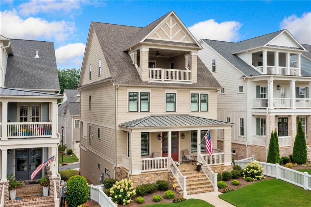 5 bedroom, 5 bathroom, 4,046 sq ft single family residence sold at 162 Brighton Boulevard, Woodstock, GA 30188