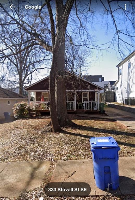 4 bedroom, 1 bathroom, 1,232 sq ft single family residence sold at 333 Stovall Street, Atlanta, GA 30316