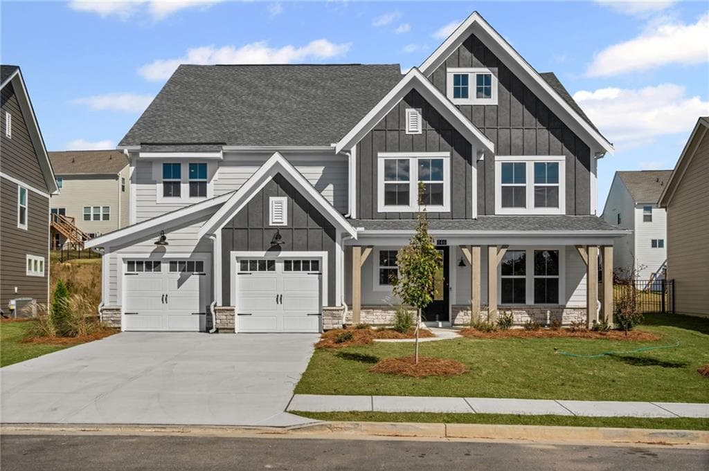 4 bedroom, 4 bathroom, 3,674 sq ft single family residence sold at 146 Kerr Drive, Hoschton, GA 30548