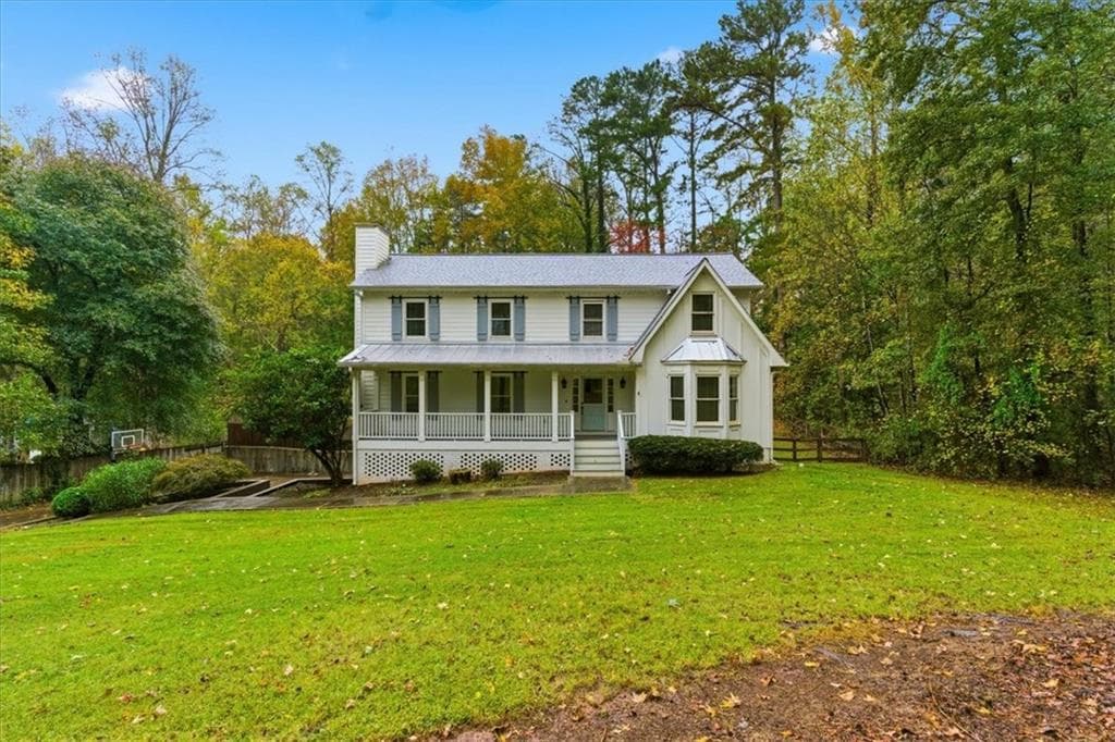 4 bedroom, 3 bathroom, 2,691 sq ft single family residence sold at 1708 Dudley Drive, Woodstock, GA 30188