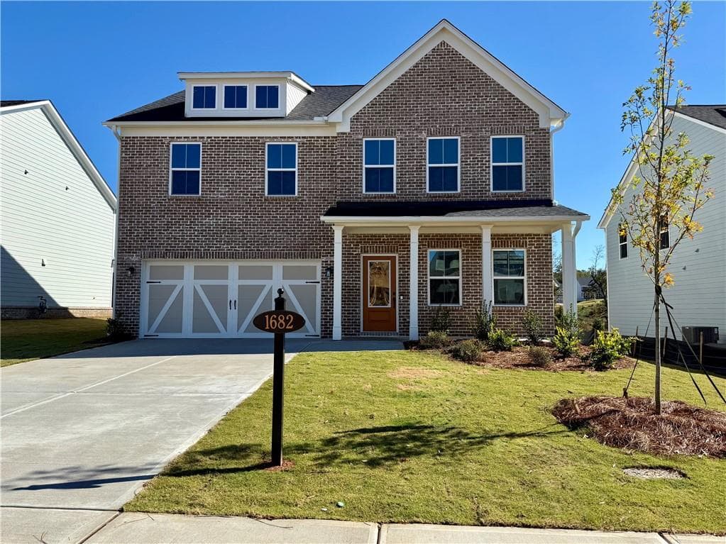 5 bedroom, 3 bathroom, 2,649 sq ft single family residence sold at 1682 Branch Creek Drive - Lot 107, Cumming, GA 30040