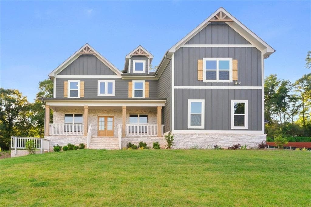 5 bedroom, 5 bathroom, 3,533 sq ft single family residence sold at 204 Races Road, Hoschton, GA 30548