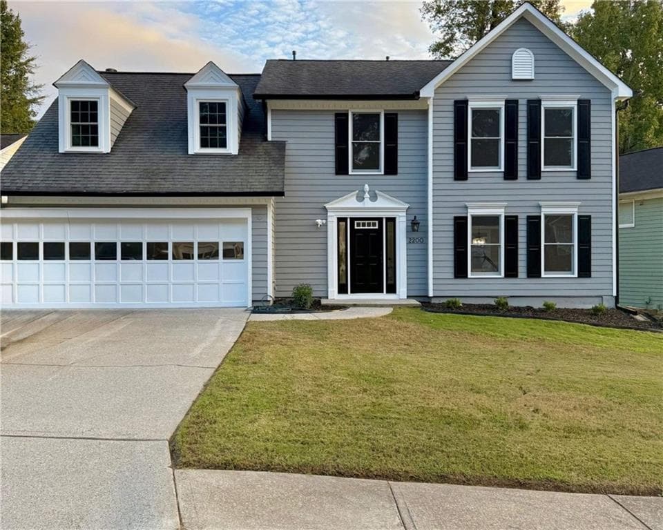 3 bedroom, 3 bathroom, 1,932 sq ft single family residence sold at 2200 Carlysle Cove Drive, Lawrenceville, GA 30044