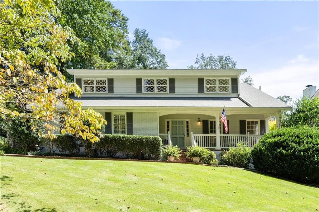 5 bedroom, 5 bathroom, 4,498 sq ft single family residence sold at 4755 Lafayette Avenue, Atlanta, GA 30327