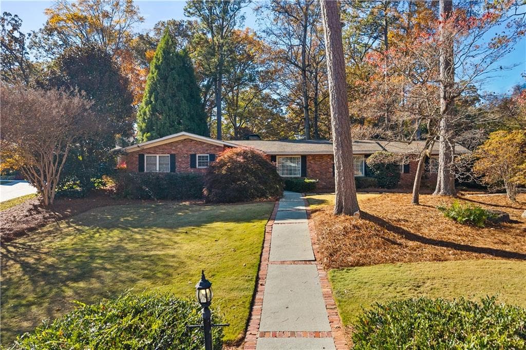 3 bedroom, 3 bathroom, 2,540 sq ft single family residence sold at 4810 Cherrywood Lane, Atlanta, GA 30342