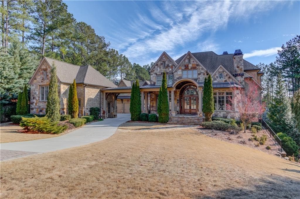 6 bedroom, 9 bathroom, 12,274 sq ft single family residence under contract at 922 Little Darby Lane, Suwanee, GA 30024