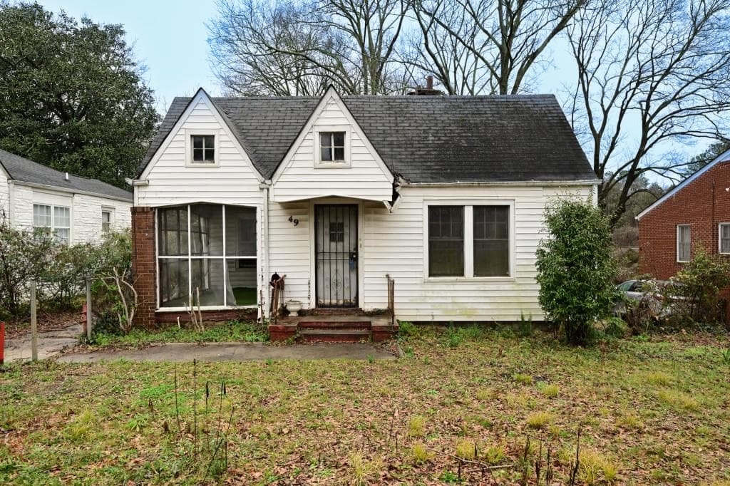 2 bedroom, 1 bathroom, 1,358 sq ft single family residence sold at 49 Chappell Road, Atlanta, GA 30314