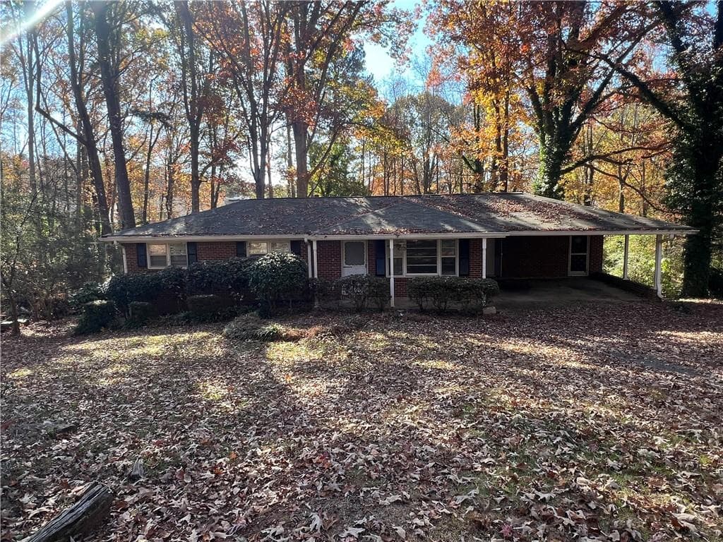 3 bedroom, 2 bathroom, 1,190 sq ft single family residence sold at 1539 Rockingway Drive, Marietta, GA 30008