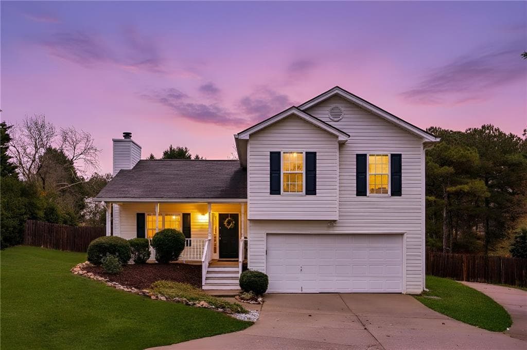4 bedroom, 2 bathroom, 1,324 sq ft single family residence sold at 1026 Carly Joanna Court, Dacula, GA 30019
