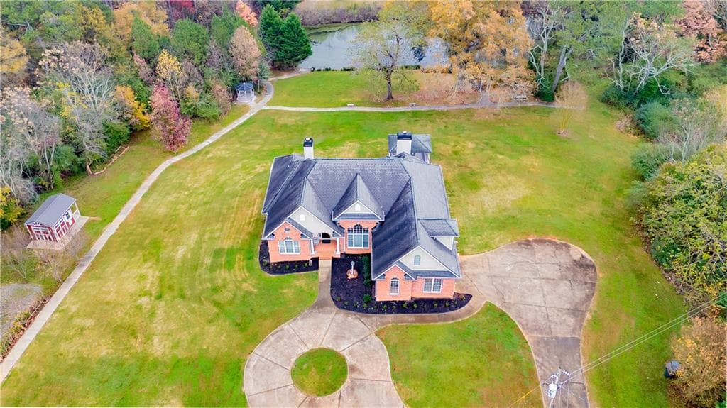 5 bedroom, 5 bathroom, 4,141 sq ft single family residence sold at 8105 Jot Em Down Road, Gainesville, GA 30506