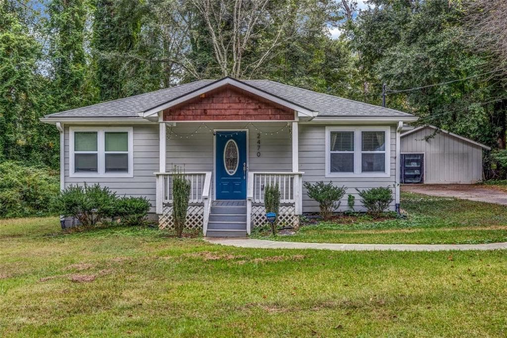 3 bedroom, 4 bathroom, 1,312 sq ft single family residence sold at 2470 JUDSON Avenue, East Point, GA 30344