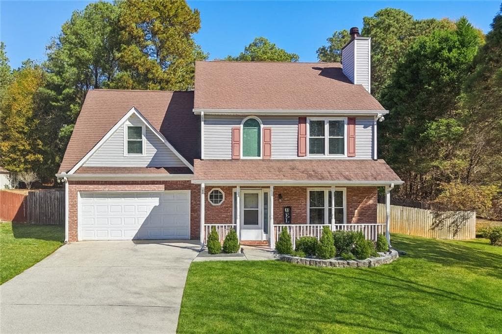 4 bedroom, 3 bathroom, 1,956 sq ft single family residence sold at 2900 Emerald Springs Drive, Lawrenceville, GA 30045