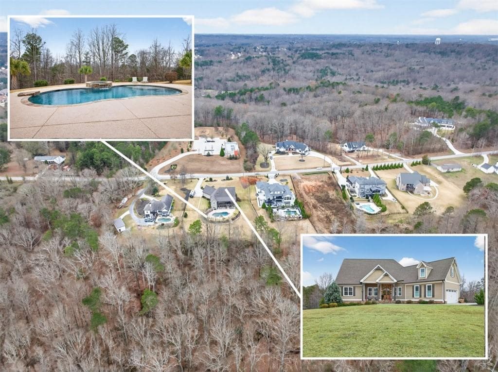6 bedroom, 6 bathroom, 5,420 sq ft single family residence sold at 4437 J M Turk Road, Flowery Branch, GA 30542