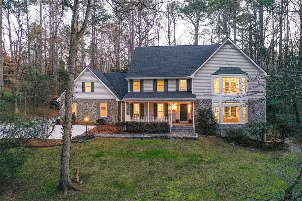 5 bedroom, 5 bathroom, 6,354 sq ft single family residence sold at 200 Cameron Ridge Drive, Atlanta, GA 30328