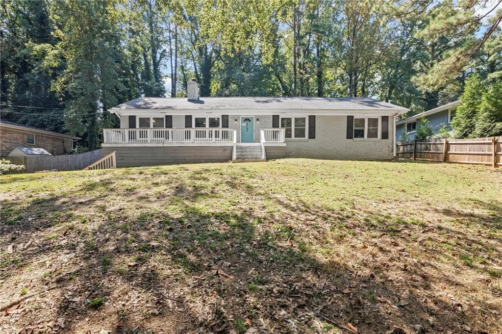 4 bedroom, 2 bathroom, 3,584 sq ft single family residence sold at 2790 Collier Drive, Atlanta, GA 30318