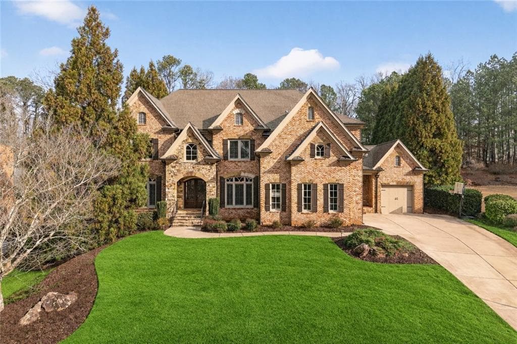 5 bedroom, 7 bathroom, 5,812 sq ft single family residence sold at 455 Arcaro Drive, Alpharetta, GA 30004