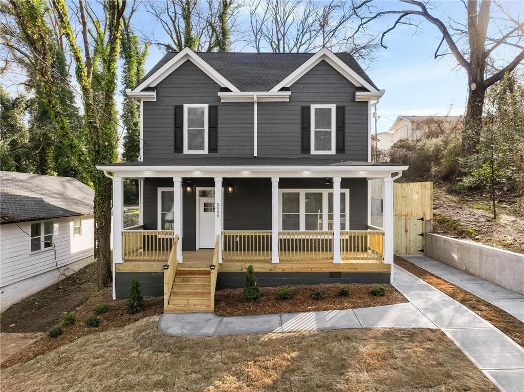 4 bedroom, 4 bathroom, 2,400 sq ft single family residence sold at 2008 Detroit Avenue, Atlanta, GA 30314