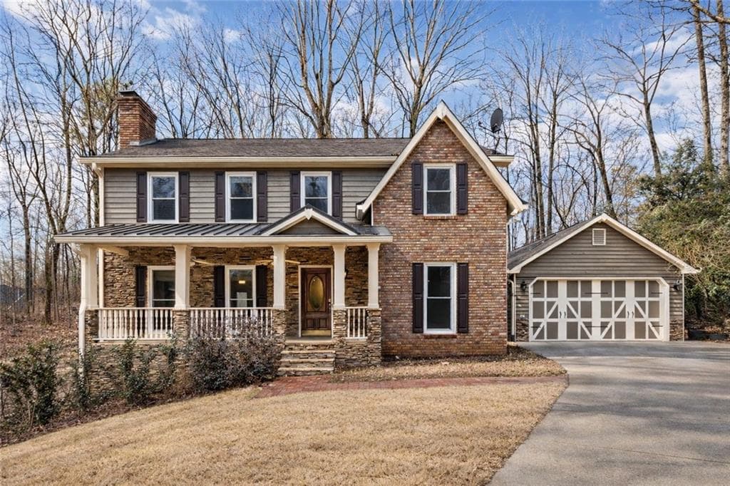 5 bedroom, 4 bathroom, 3,188 sq ft single family residence sold at 1114 Wind Hill Lane, Marietta, GA 30064