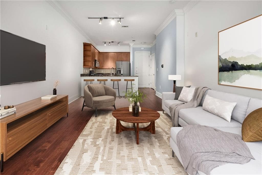 1 bedroom, 1 bathroom, 787 sq ft condominium sold at 1055 Piedmont Avenue 114, Atlanta, GA 30309
