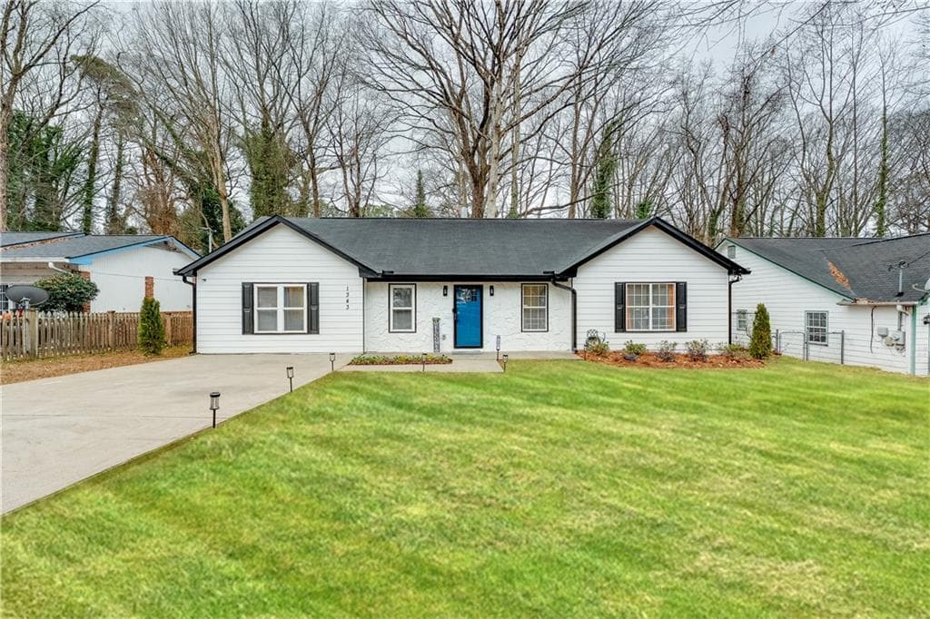 3 bedroom, 2 bathroom, 1,684 sq ft single family residence sold at 1343 Willow Trail, Atlanta, GA 30311