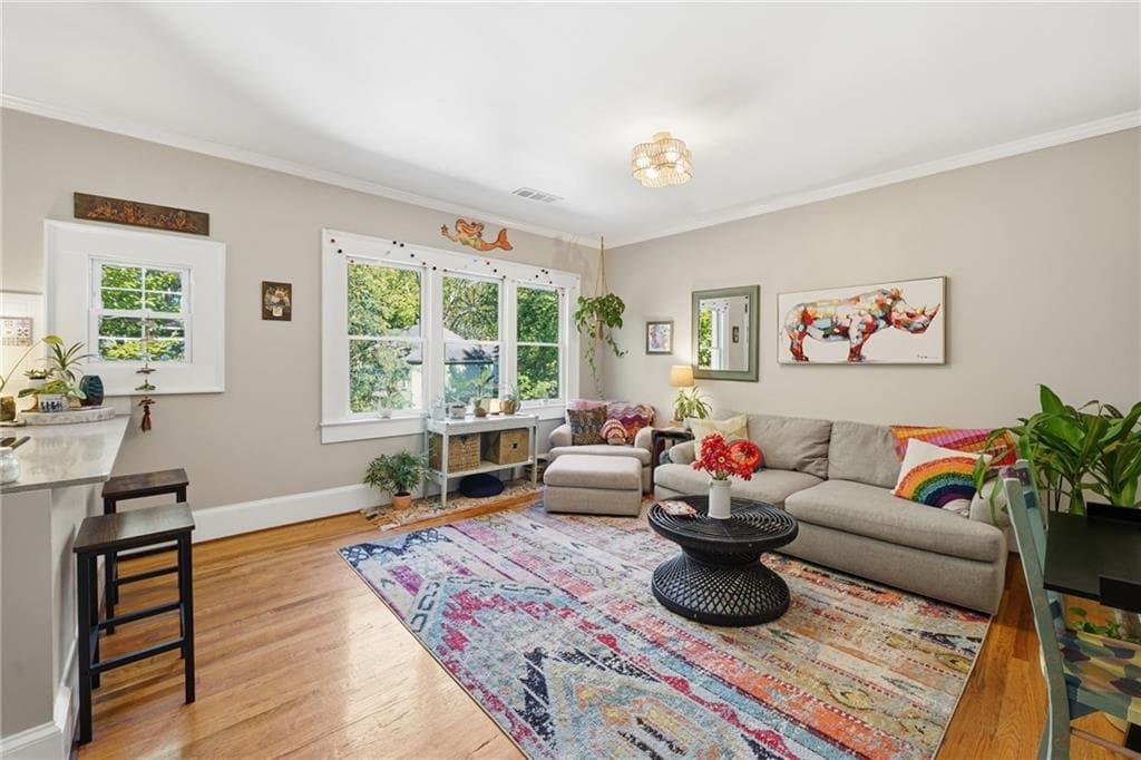 1 bedroom, 1 bathroom, 620 sq ft condominium sold at 745 Monroe Drive 12, Atlanta, GA 30308