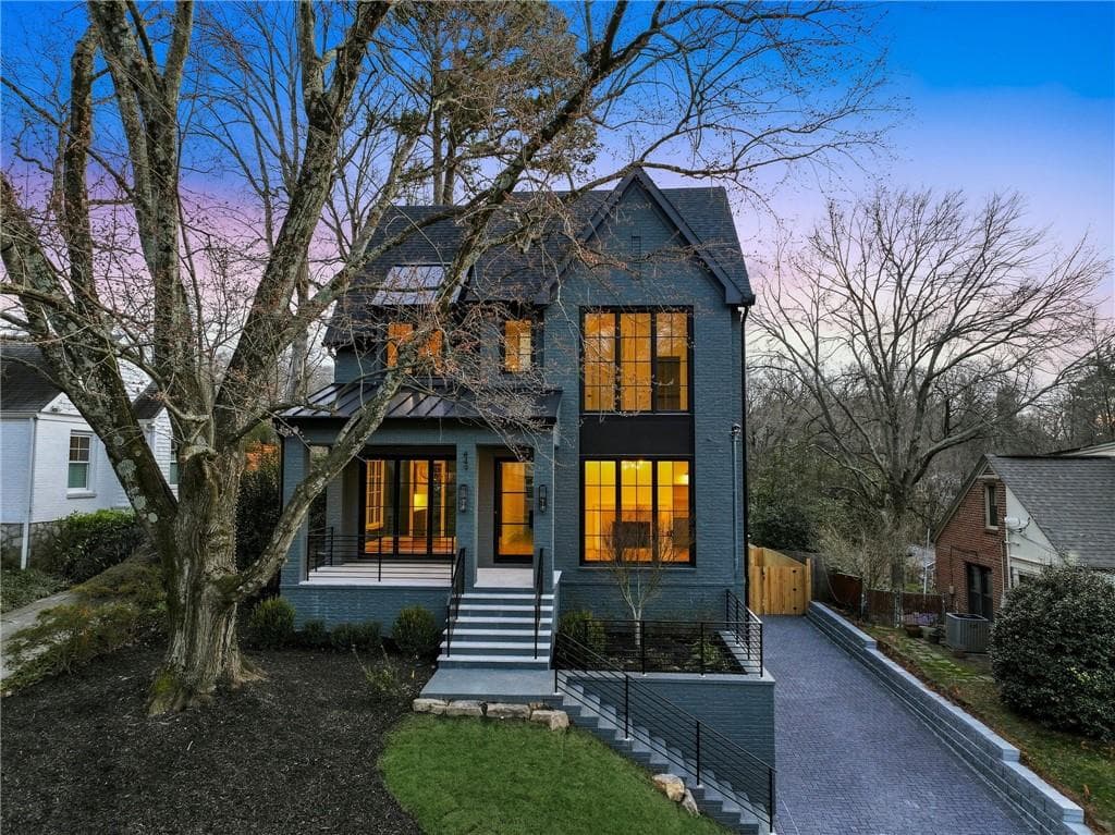5 bedroom, 6 bathroom, 3,816 sq ft single family residence sold at 849 Highland Terrace, Atlanta, GA 30306