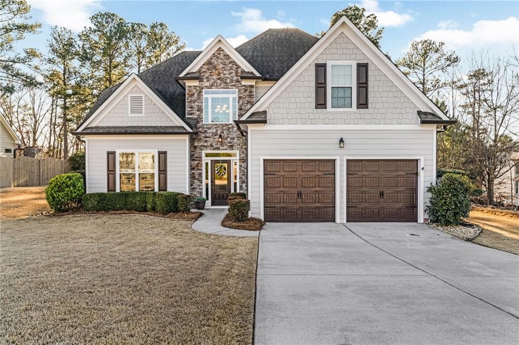 4 bedroom, 3 bathroom, 2,386 sq ft single family residence sold at 1095 Blankets Creek Drive, Canton, GA 30114