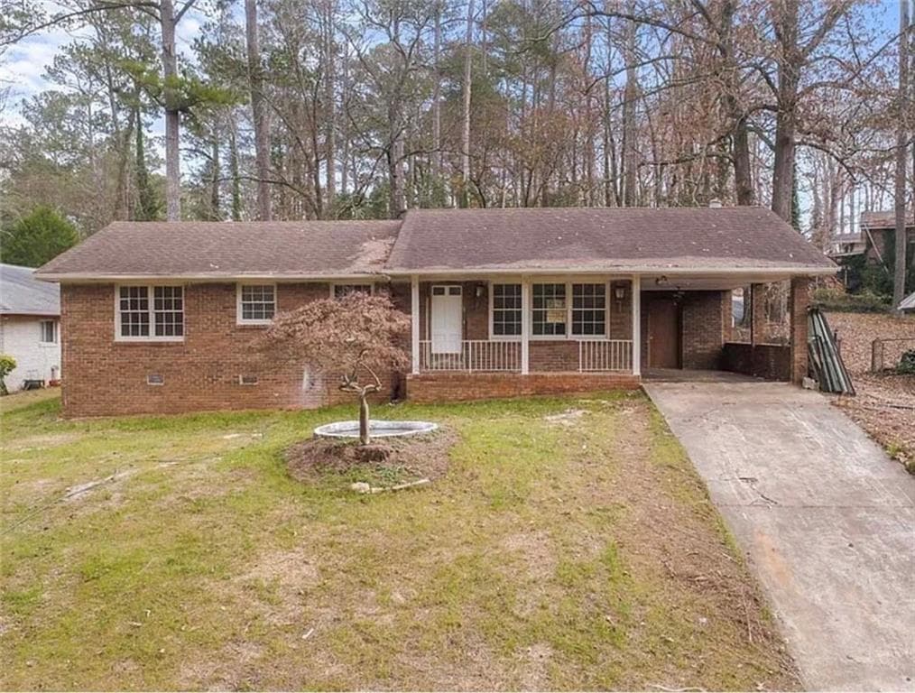 3 bedroom, 2 bathroom, 1,464 sq ft single family residence sold at 4334 Greenleaf Circle, Atlanta, GA 30331