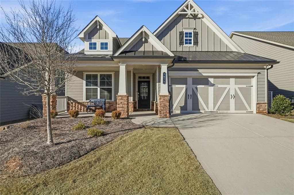 4 bedroom, 3 bathroom, 2,658 sq ft single family residence sold at 1613 Saddlegate Drive, Canton, GA 30114