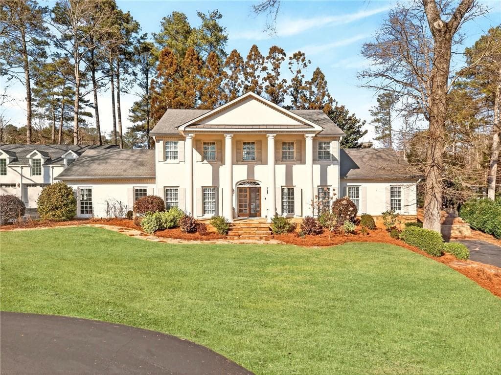 6 bedroom, 5 bathroom, 8,032 sq ft single family residence sold at 111 Cherry Hill Drive, Marietta, GA 30067