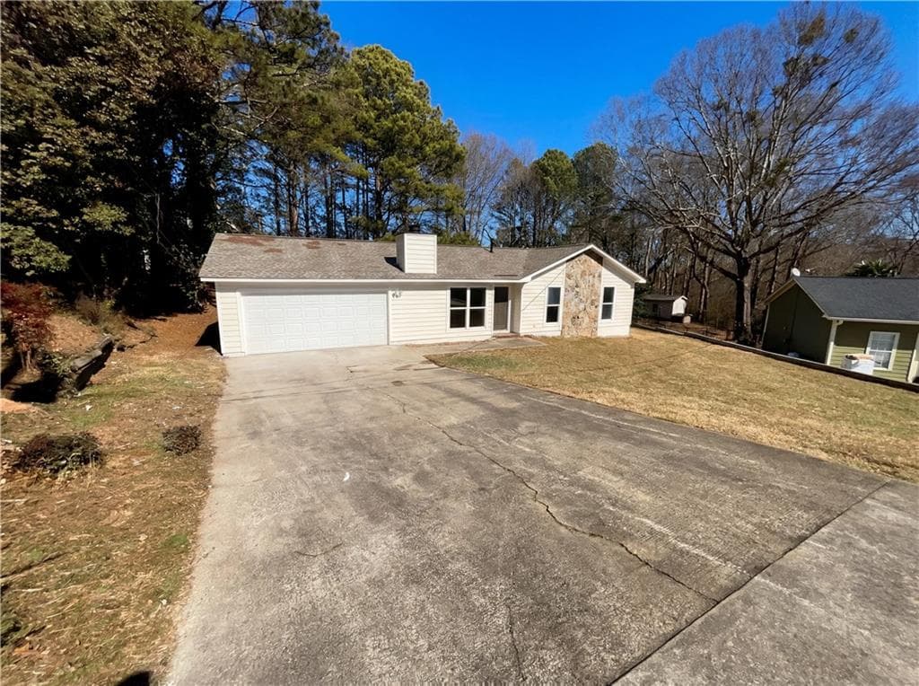 3 bedroom, 2 bathroom, 1,450 sq ft single family residence sold at 1355 Fern Hill Drive, Lawrenceville, GA 30044
