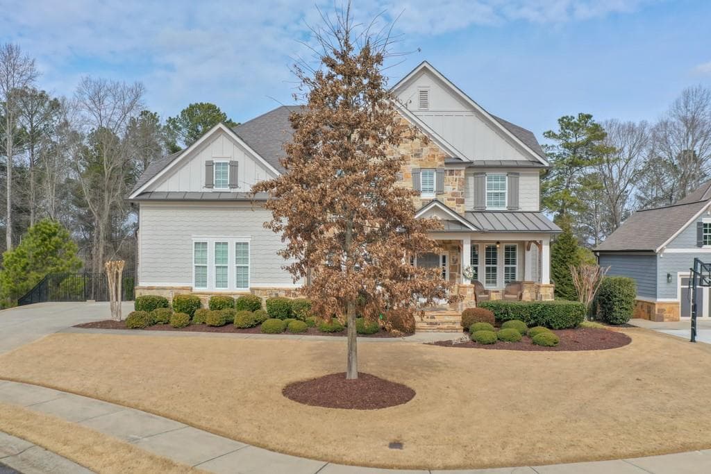 7 bedroom, 5 bathroom, 5,148 sq ft single family residence sold at 312 Harvest View Terrace, Woodstock, GA 30188