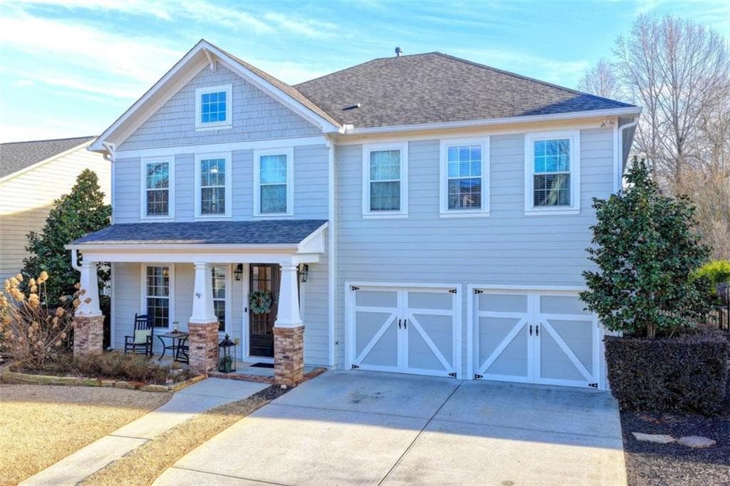 4 bedroom, 4 bathroom, 3,176 sq ft single family residence sold at 5932 Peacock Lane, Hoschton, GA 30548