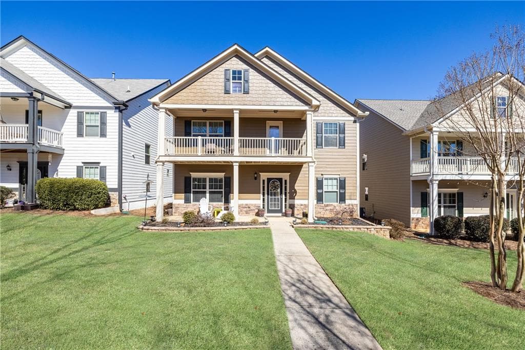 4 bedroom, 3 bathroom, 2,650 sq ft single family residence sold at 309 Montgomery Way, Woodstock, GA 30188