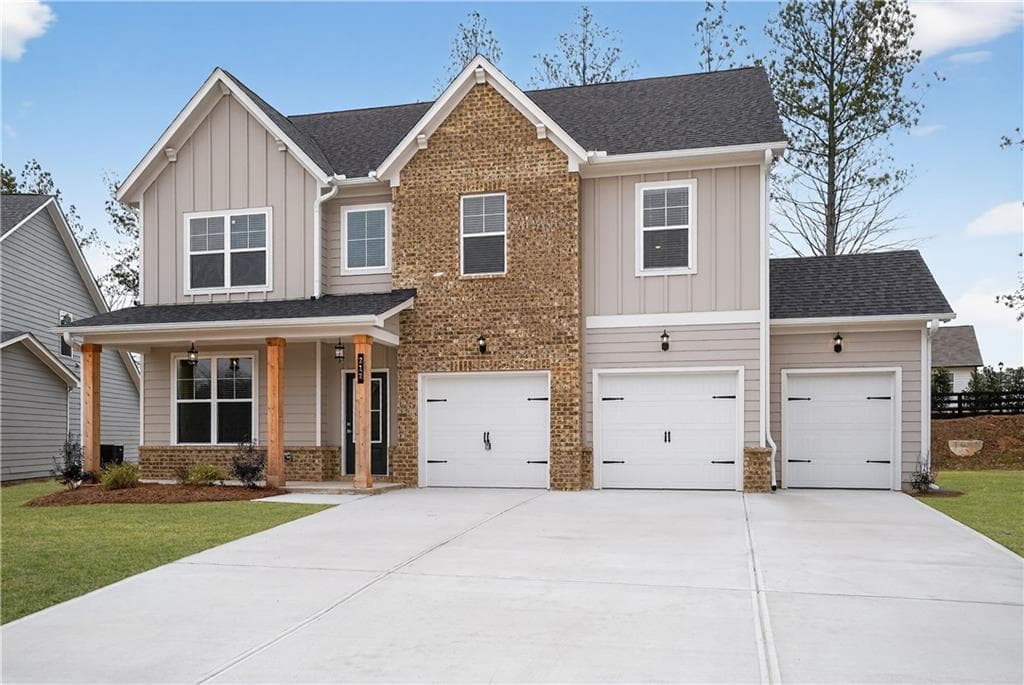 4 bedroom, 3 bathroom, 2,542 sq ft single family residence for sale at 212 Villa Rica Springs - Lot 9, Villa Rica, GA 30180