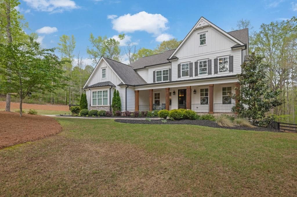 5 bedroom, 4 bathroom, 4,126 sq ft single family residence for sale at 123 Townsend Pass, Alpharetta, GA 30004