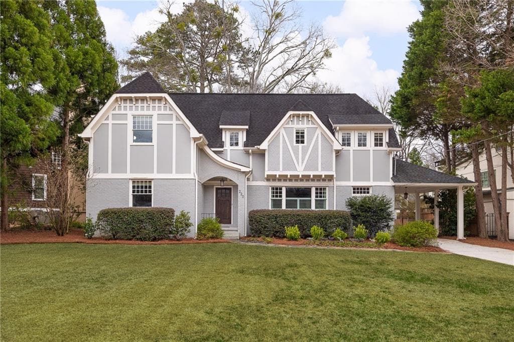 5 bedroom, 3 bathroom, 3,172 sq ft single family residence sold at 220 Mount Vernon Drive, Decatur, GA 30030