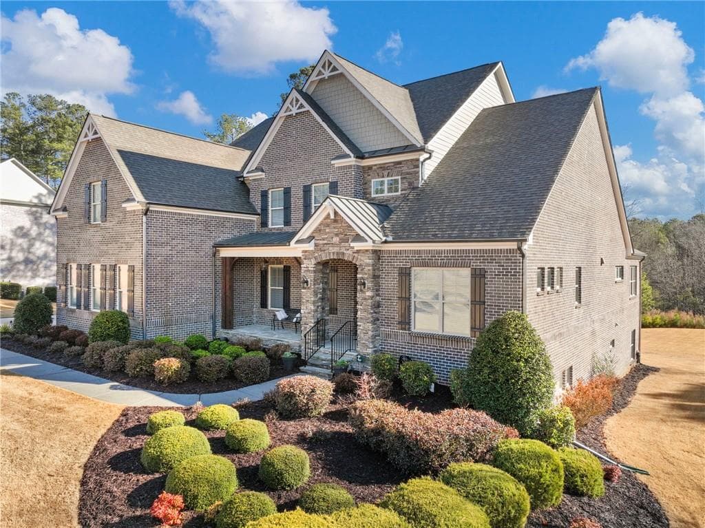 5 bedroom, 5 bathroom, 4,992 sq ft single family residence sold at 3015 Manorview Lane, Milton, GA 30004