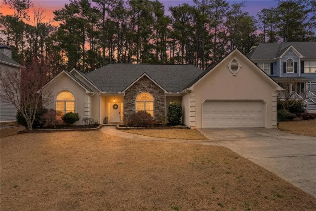 3 bedroom, 2 bathroom, 1,996 sq ft single family residence sold at 1715 Rifle Ridge, Marietta, GA 30064