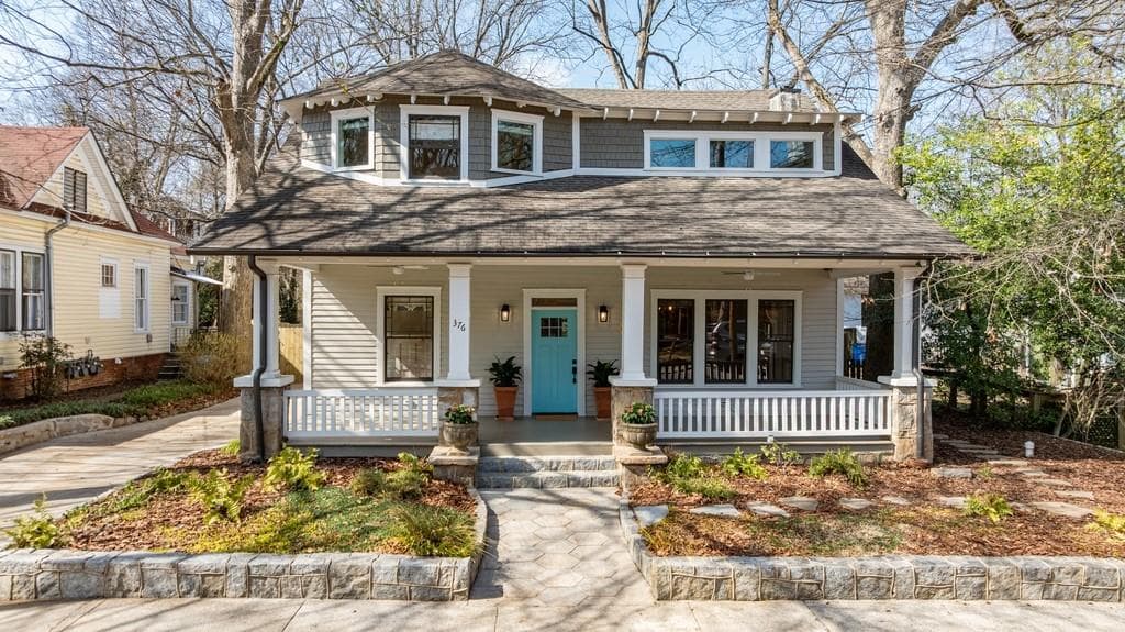 4 bedroom, 3 bathroom, 3,239 sq ft single family residence sold at 376 Mell Avenue, Atlanta, GA 30307