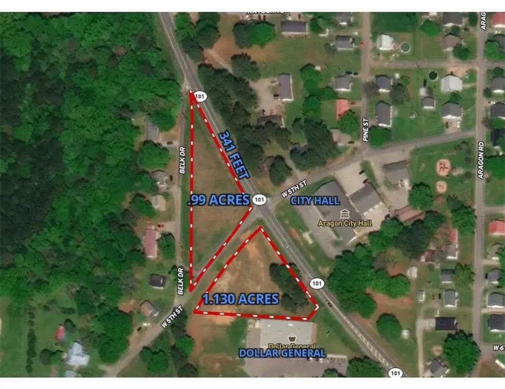 unimproved land for sale at 0 Highway 101 Highway, Aragon, GA 30104