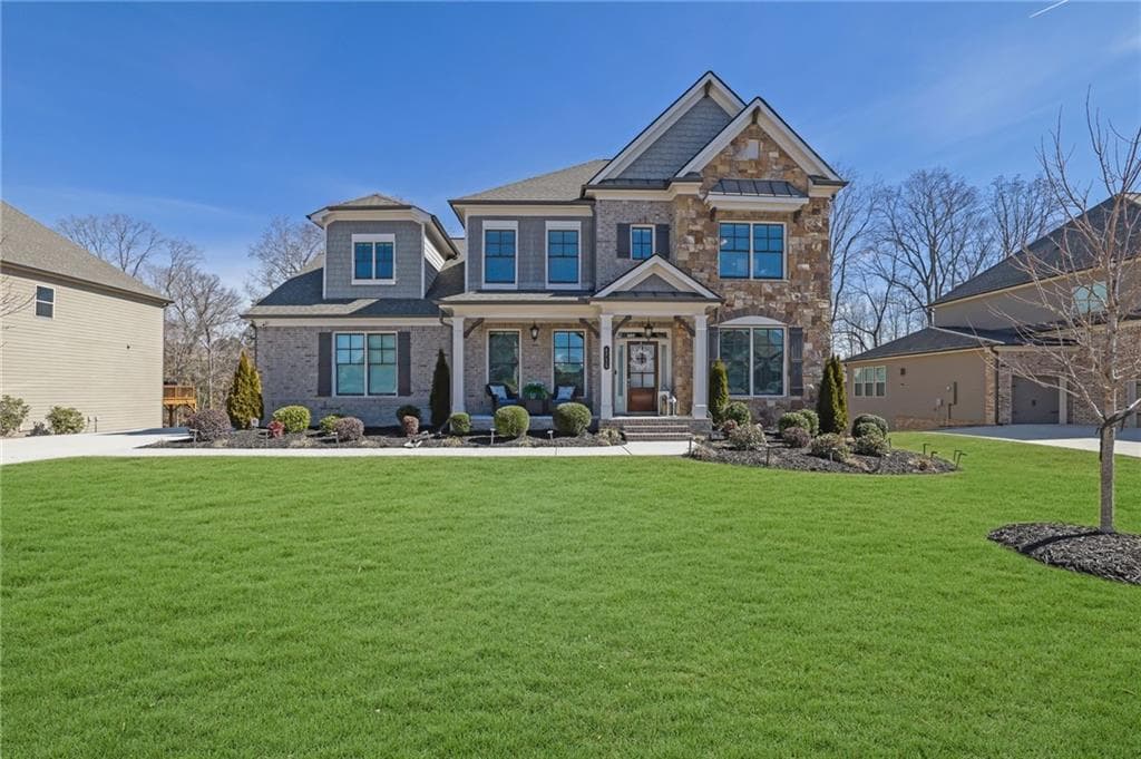 5 bedroom, 5 bathroom, 3,600 sq ft single family residence sold at 4715 Gablestone Crossing, Hoschton, GA 30548