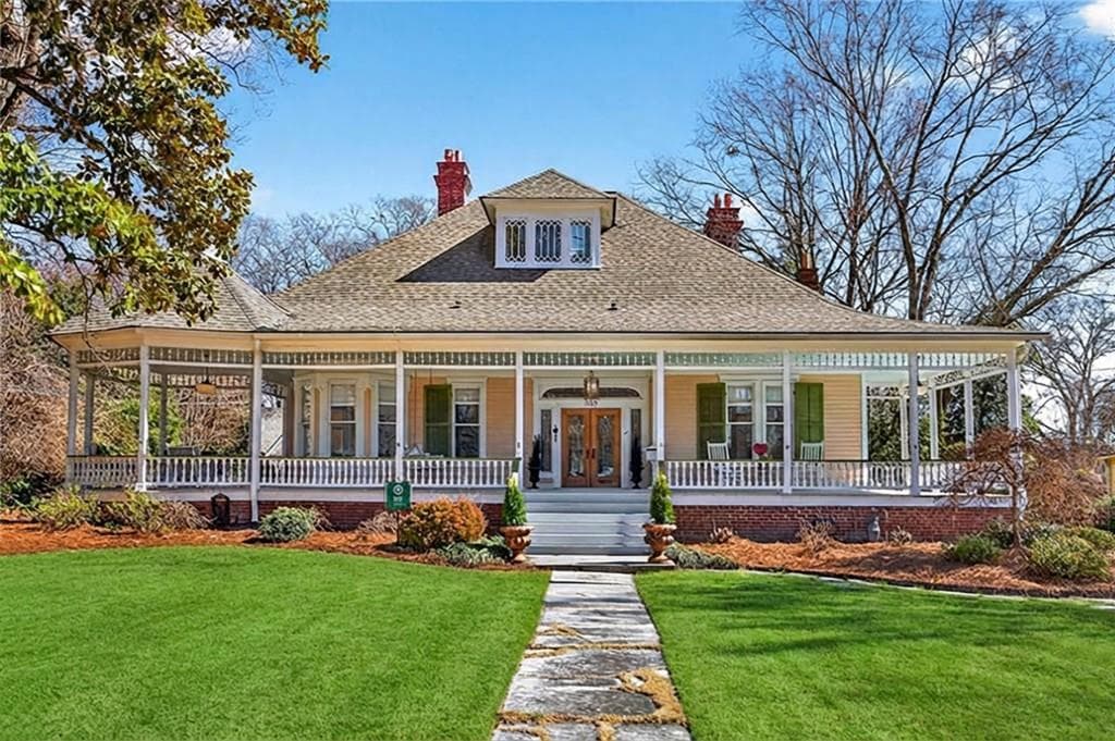 5 bedroom, 6 bathroom, 6,356 sq ft single family residence sold at 392 Cherokee Street, Marietta, GA 30060